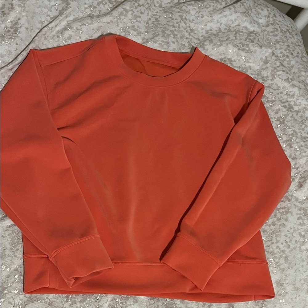 a new day Bold Orange Crewneck Sweatshirt